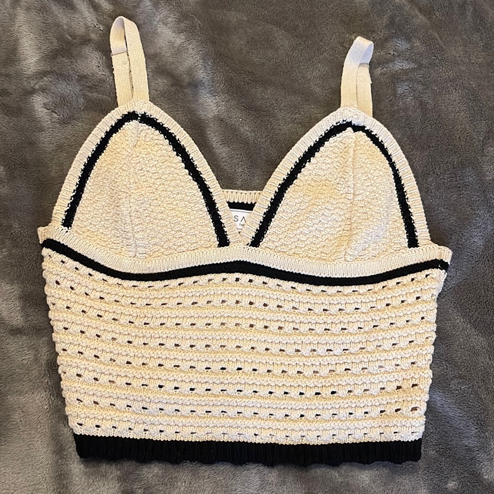 New Crochet Crop Top